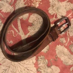 Abercrombie & Fitch leather belt 34”